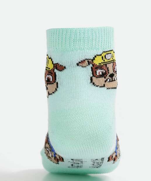 Kit 2 Pares Meias Infantil Patrulha Canina Nickelodeon 