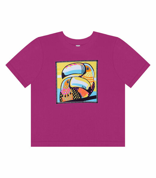 Camiseta Feminina Rovitex Roxo