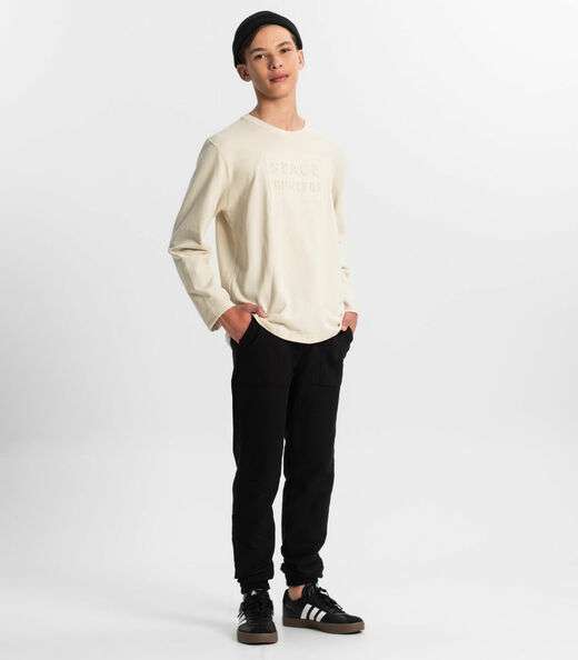 Calça Jogger Juvenil Masculia Minty Preto