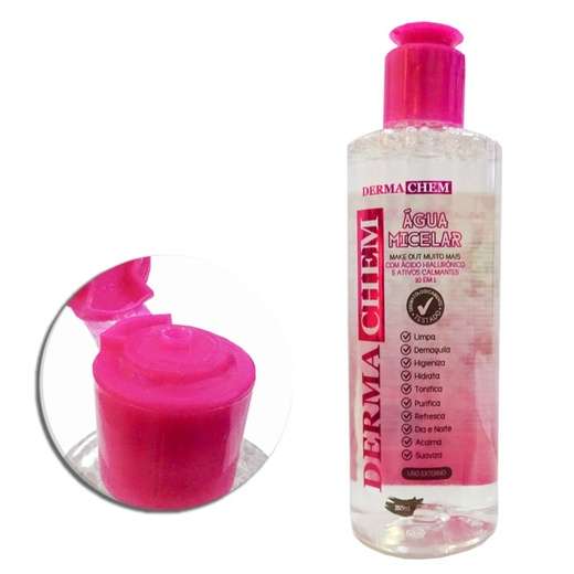 Água Micelar Ácido Hialurônico Dermachem 250ml (Ver DMS4235)