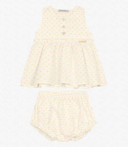 Image_Conjunto Infantil Bata com Calcinha Trick Nick Off White