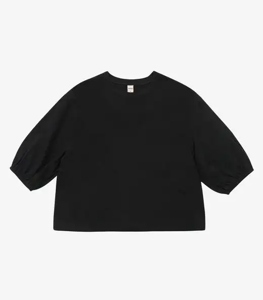 Blusa Feminina Manga Camponesa Rovitex Preto