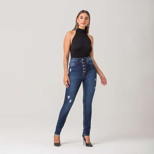 Calça Skinny Disparate Feminina