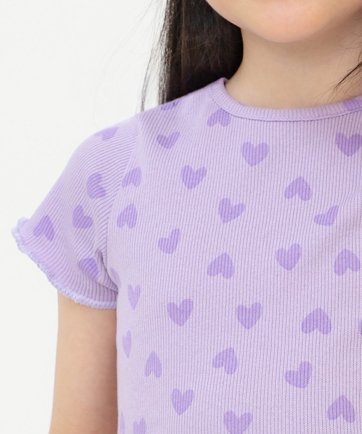 Blusa Infantil Marisa Tam 4 a 10 Lilás