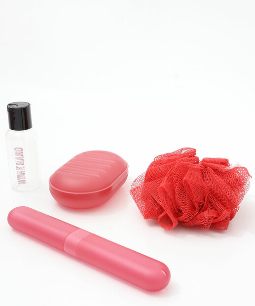 Image_Kit de Viagem Feminino 5 Peças Esportivo Marisa Vermelho