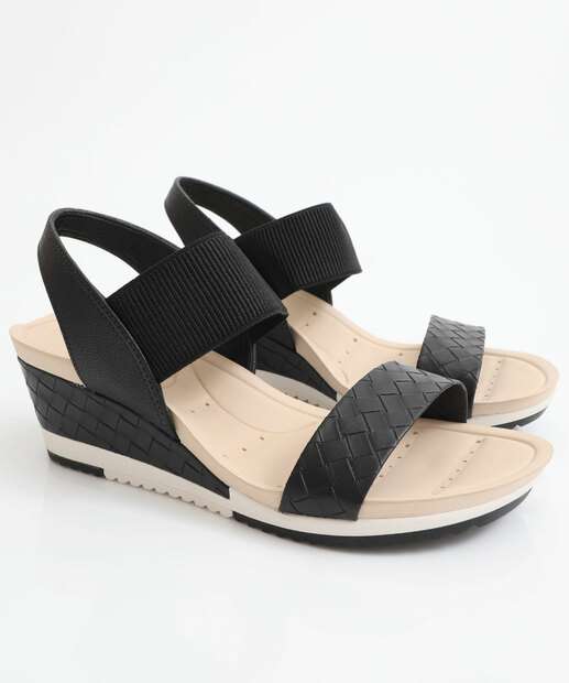 Sandália Feminina Plataforma Modare Preto