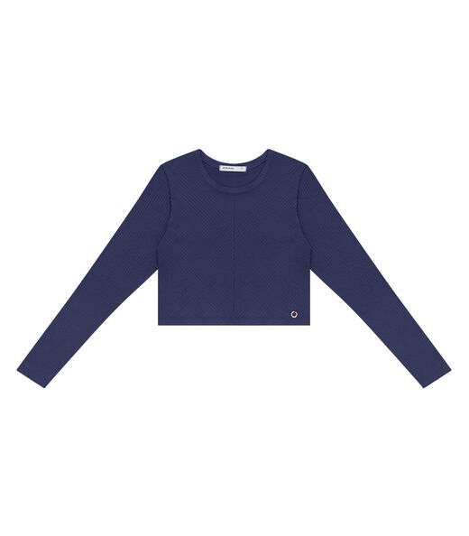 Blusa Feminina Manga Longa Endless Azul