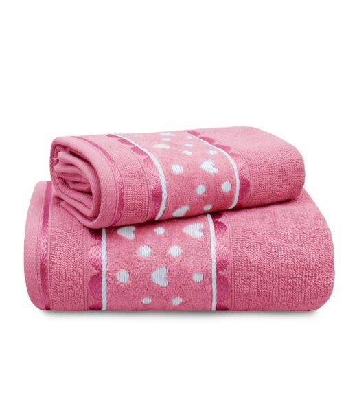 Toalha De Rosto Charme Appel Rosa