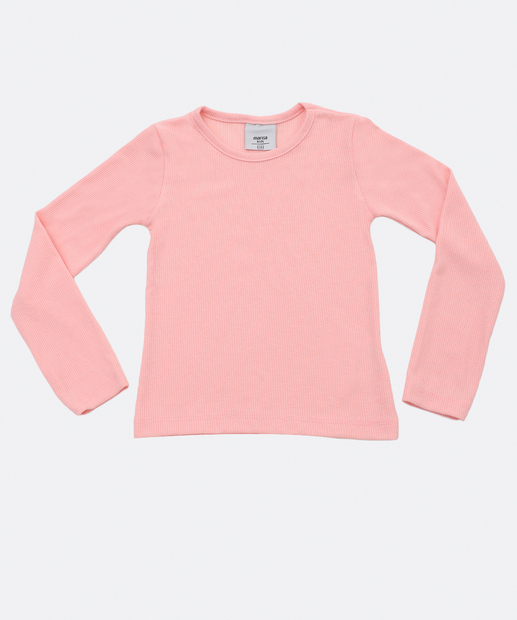 Image_Blusa Infantil Canelada Marisa Tam 4 a 10 Rosa