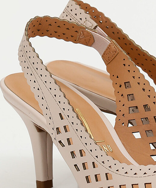 Scarpin Feminino Slingback Salto Fino Vizzano 