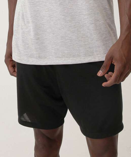 Pijama Masculino Listras Manga Curta Marisa Cinza