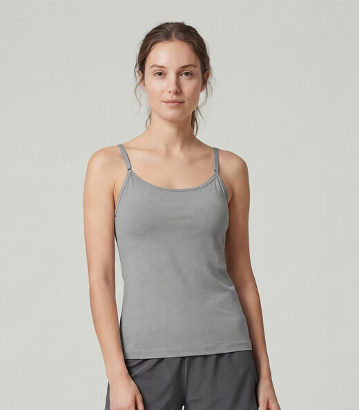 Image_Blusa Regata Em Poliamida Com Bojo Sea Surf Cinza