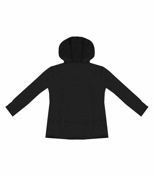 Parka Feminina Peluciada Impermeável Sea Surf Preto