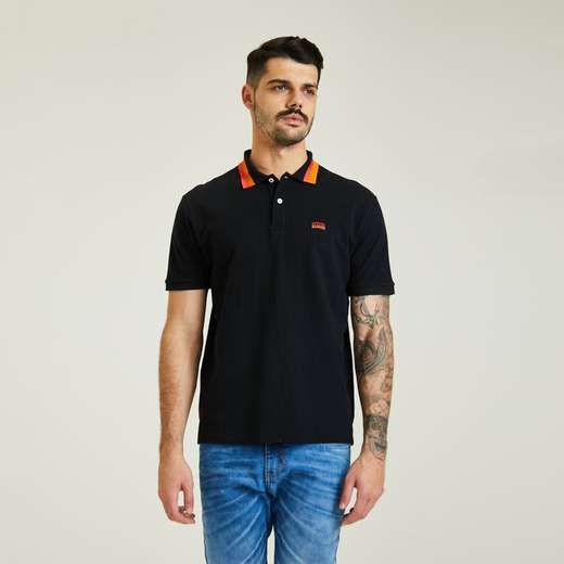 Camiseta Polo Rock e Soda Masculina