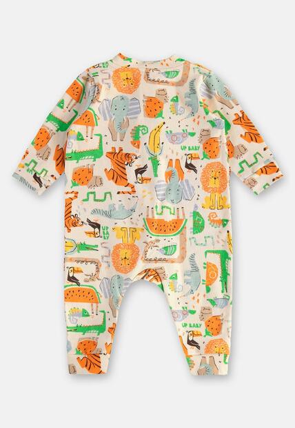 Macacão para Bebê Menino em Suedine Up Baby