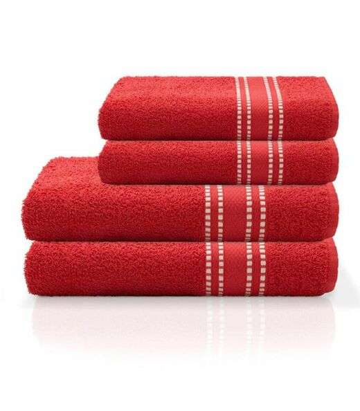 Image_Toalha de Banho Linea Camesa Vermelho