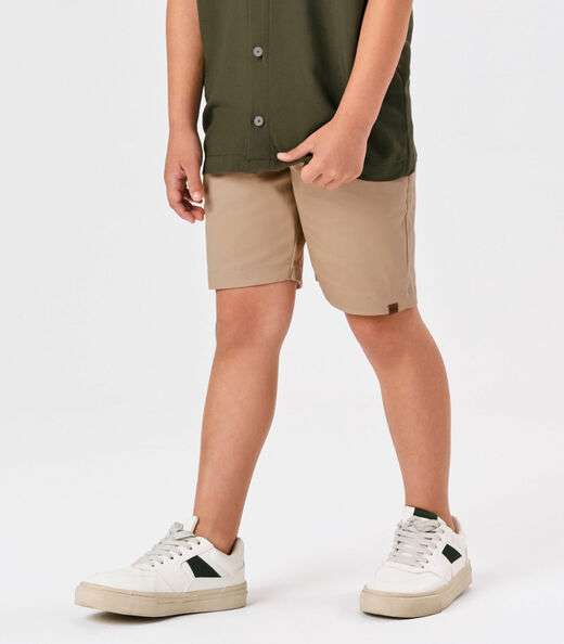 Conjunto Infantil Camisa Com Bermuda Trick Nick Verde