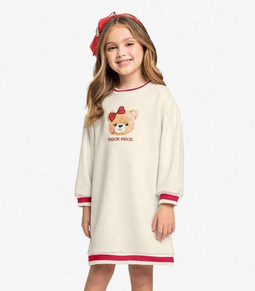 Image_Vestido Moletom Trick Nick Bege