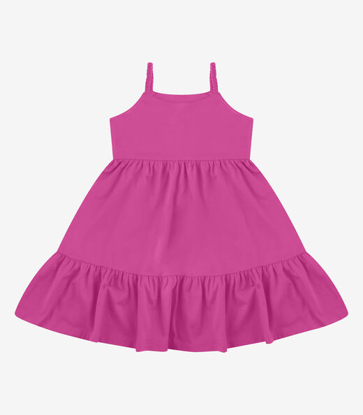 Image_Vestido Meia Malha Rovi Kids Rosa