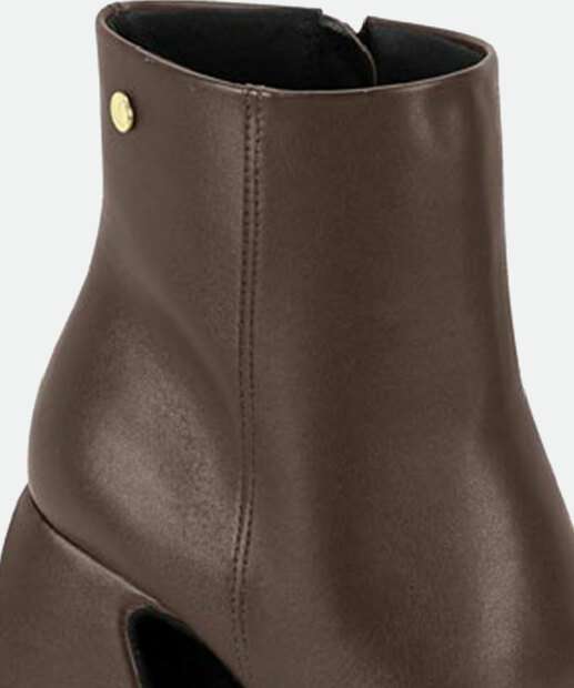 Bota Feminina Salto Grosso Meia Pata Vizzano