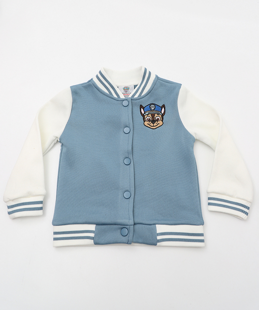 Image_Jaqueta Infantil Bomber Moletom Patruha Canina Tam 1 a 3 Azul