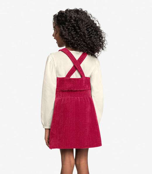 Conjunto Blusa Com Salopete Trick Nick Vermelho