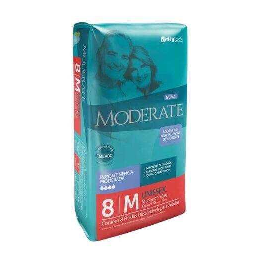 Image_Fralda Geriatrica Moderate Regular (M) 8 Unidades