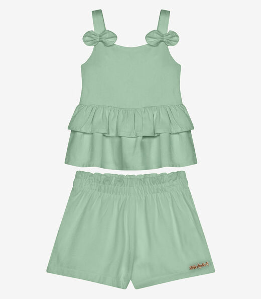 Image_Conjunto Infantil Bata Com Shorts Trick Nick Verde