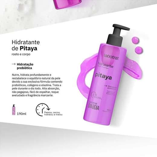 Hidratante Pitaya Dia A Dia 190ml Labotrat