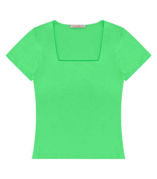 Blusa Feminina Decote Quadrado Endless Verde