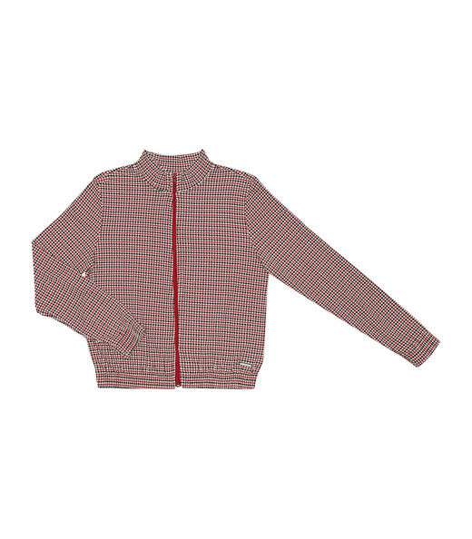 Jaqueta Estampada Feminina Rovitex Vermelho