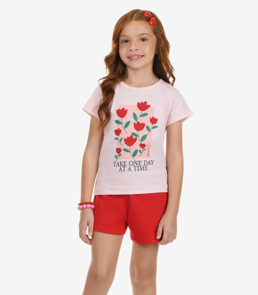 Image_Conjunto Blusa com Shorts Meia Malha Rovi Kids Rosa