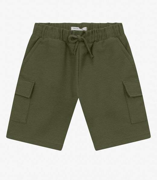 Bermuda Menino em Gorgurinho Trick Nick Verde