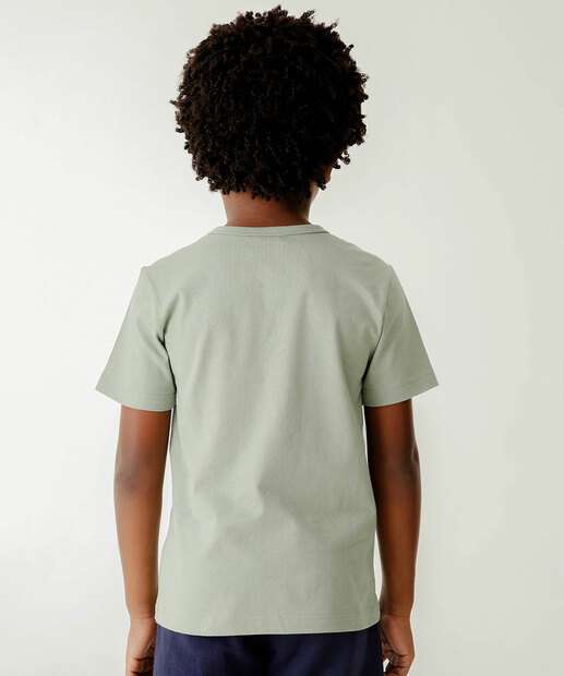 Camiseta Infantil Estampa Skate MR Tam 4 a 10