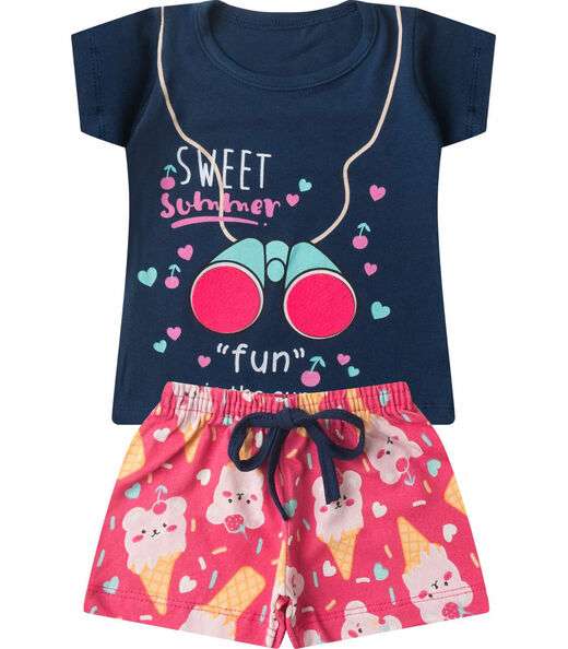 Image_Conjunto Infantil Menina Curto Interativo Select Azul