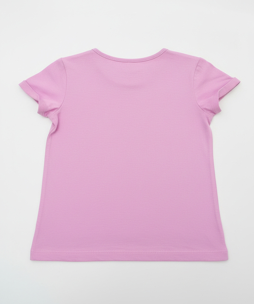 Blusa Infantil Estampa Unicórnio Marisa Tam 4 a 10 Lilás