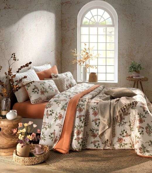 Image_Edredom Queen Estampado Premium Vivaldi Laranja