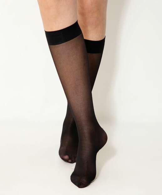 Meia Feminina 3/4 Fio 20 Marisa