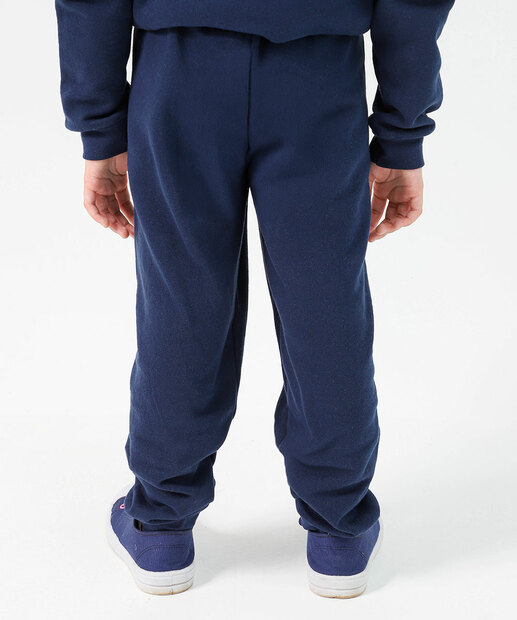Calça Infantil Moletom Flanelado Minnie Tam 4 a 10 Azul