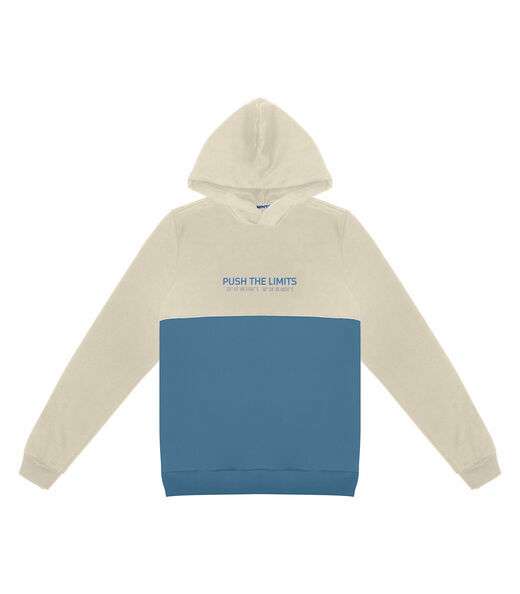 Blusão Juvenil Masculino Com Capuz Minty Bege