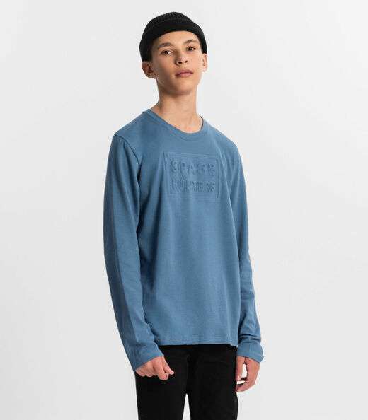 Image_Camiseta Juvenil Masculina Manga Longa Minty Azul