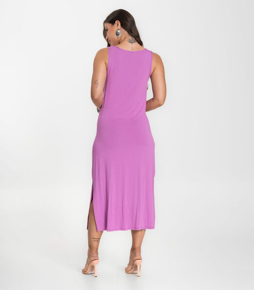 Vestido Midi Feminino Select Roxo