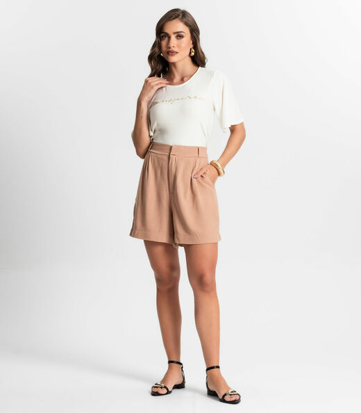 Bermuda Feminina Endless Marrom