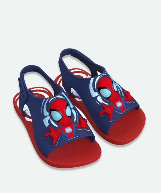 Sandália Infantil Homem Aranha Ipanema