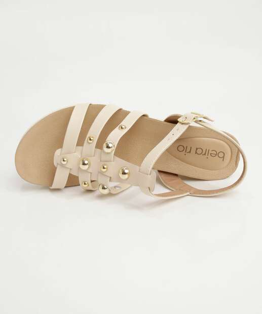 Sandália Flatform Feminina Tiras Beira Rio