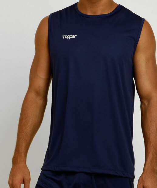Regata Masculina Fitness Futebol Topper