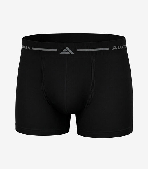 Cueca Boxer Lisa Microfibra Altomax Preto