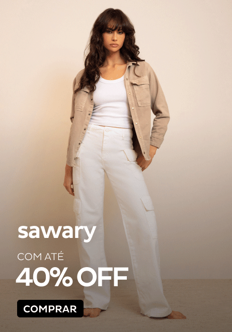 Sawary com até 40% OFF