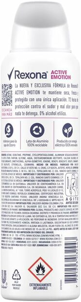 Kit c/9 Unidades de Desodorante Rexona Aero Active Emotion 150ml