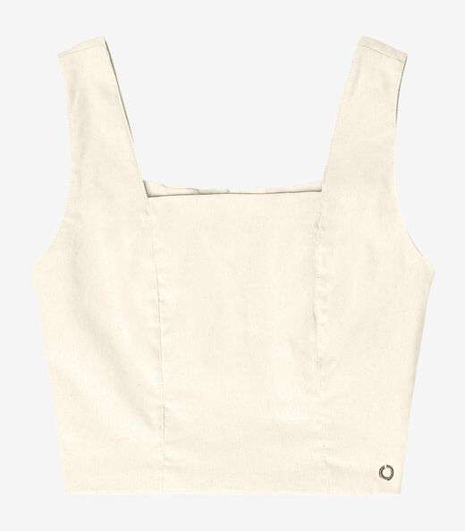 Cropped Bengaline Endless Bege